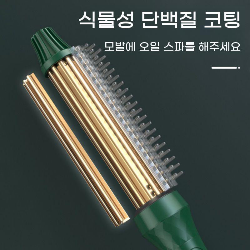 헤어브러시 남자 빗드라이기 드라이롤 전문가용 미니 슬림 뿌리 고데기 볼륨 남성용 뽕 짧은머리 - 상세 이미지 5