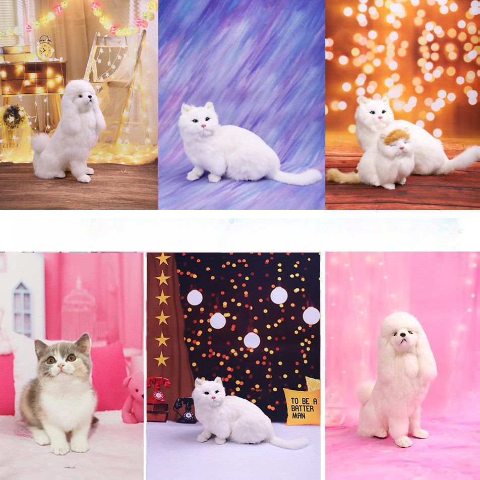 강아지 고양이 백일 애견 포토존 촬영용 배경 스튜디오 촬영 배경지 사진 100일 - 상품 이미지