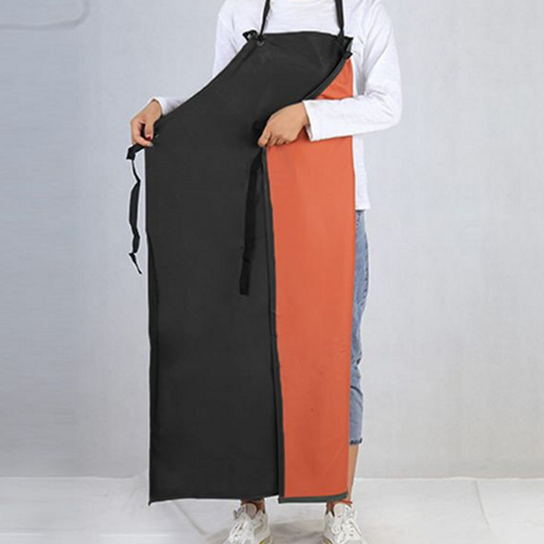 음식점 업소용 앞치마 주방 방수 앞치마 목걸이형 설거지 양면 남성