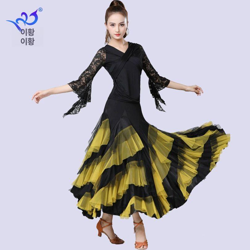 공연 모던댄스 삼바 라인댄스복 대회 라인댄스 폴 에어로빅 술 연습복 - 상세 이미지 3