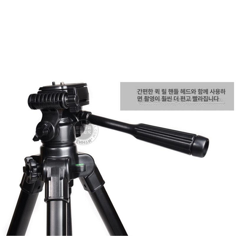 비디오 트라이포드 거치대 중형 무비 겸용 리모콘 탑재 EX-330Q 소형 - 상세 이미지 5