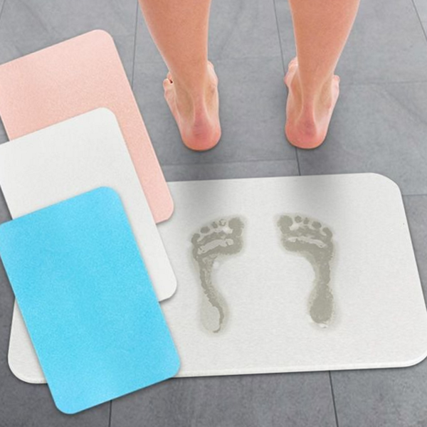 흡수력 규조토 발 매트 화장실 욕실 발 매트 미끄럼방지 건식