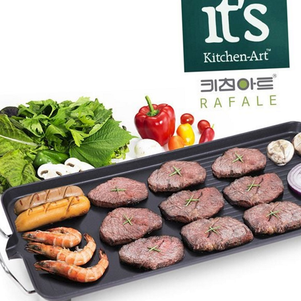 대형 넓은 전기 그릴 바베큐 가정용 전기 그릴 실내 파티용