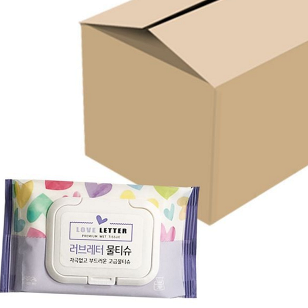 두꺼운 엠보싱 물티슈 가정용 캡형 물티슈 부드러운 순한