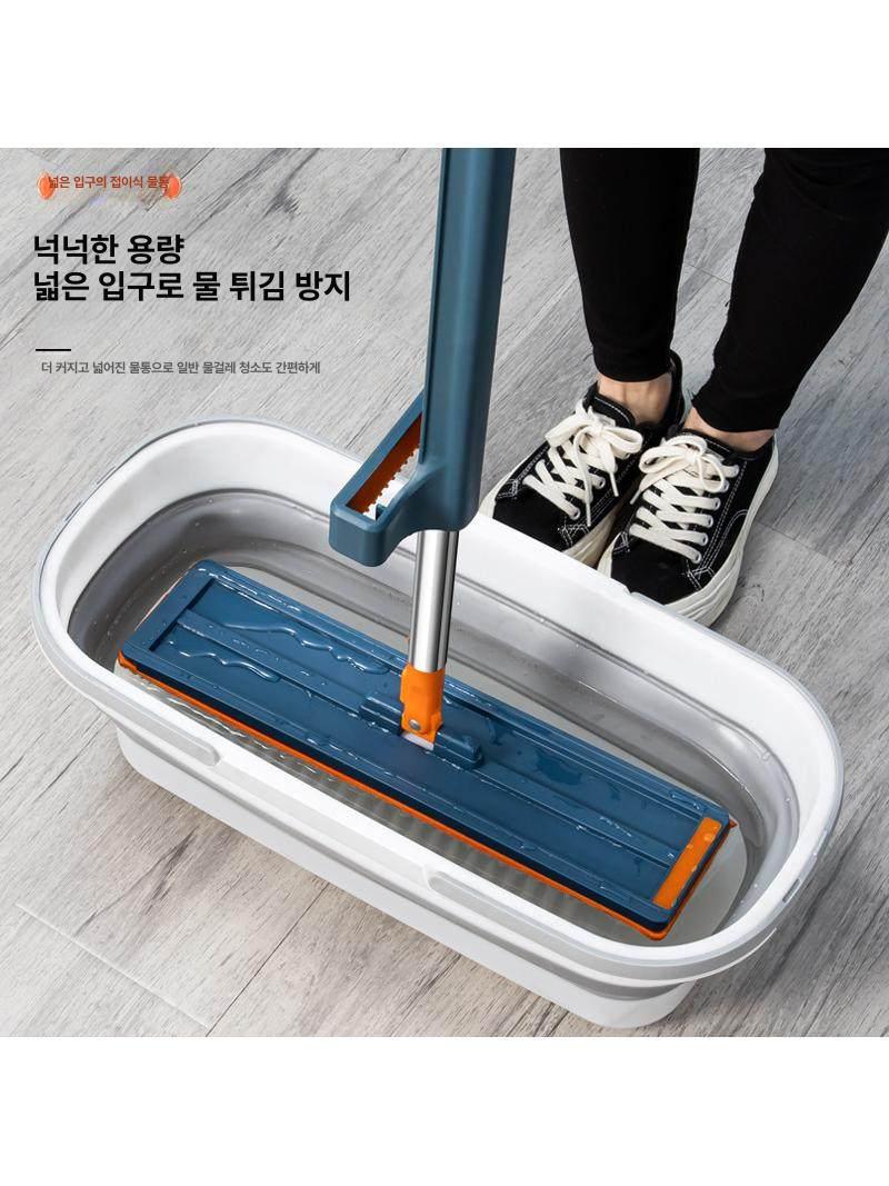 바스켓 세차 대형 욕실 고무 양동이 청소용 물 플라스틱 접이식 텔레스코픽 버킷 - 상세 이미지 3