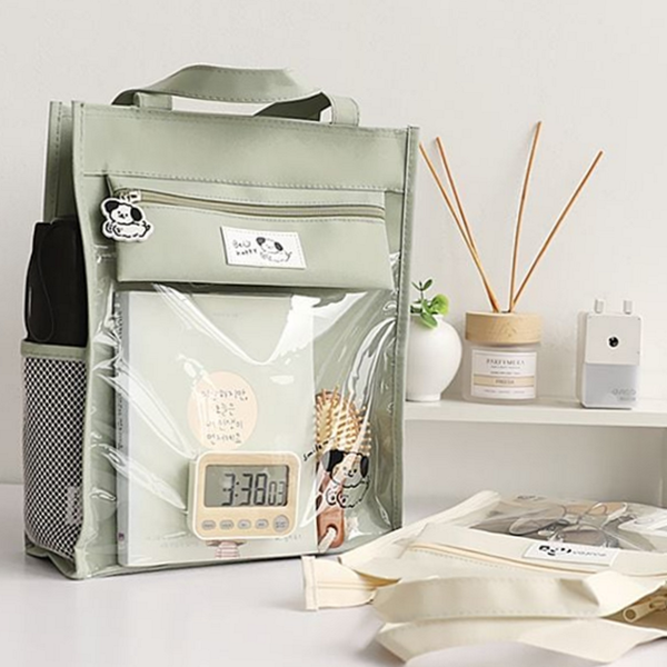 다용도 초등 보조 가방 주머니 초등 학원 가방 가벼운 학습지