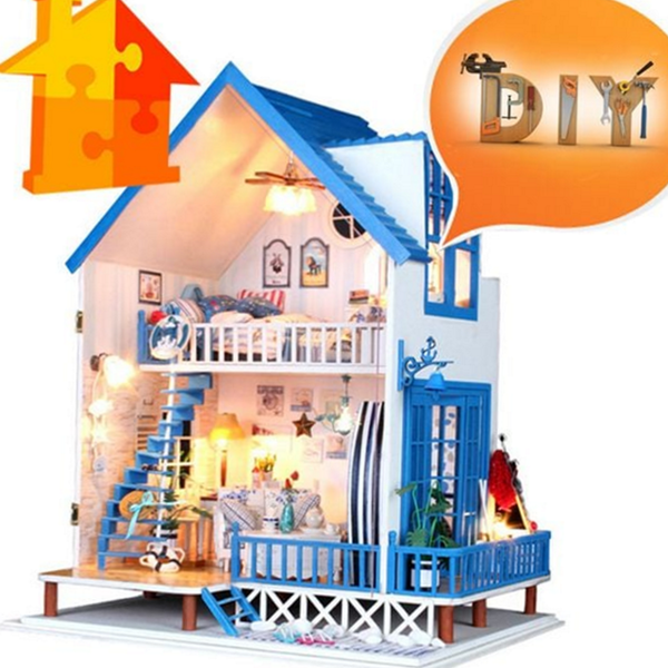 핸드메이드 diy 돌하우스 만들기 미니어처 돌하우스 인테리어 소품 세트 - 상품 이미지