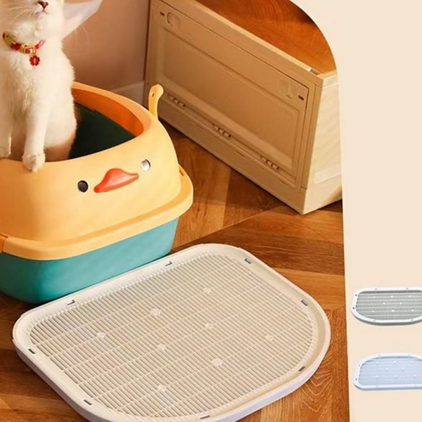 사막화 고양이 모래 발판 흩날림 고양이 화장실 매트 반려동물 패드 - 상품 이미지