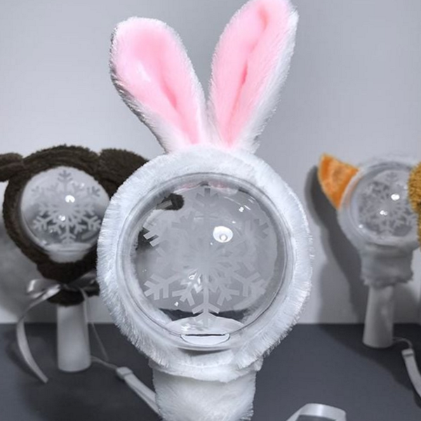 벨벳 응원봉 봉커버 꾸미기 응원봉 보호 악세사리 케이스 - 상품 이미지