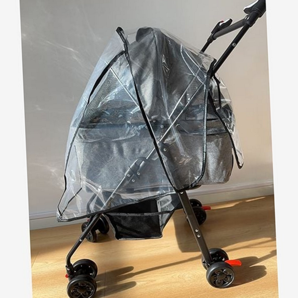 비가림 반려견 유모차 방풍 반려동물 유모차 강아지 덮개 방수 커버
