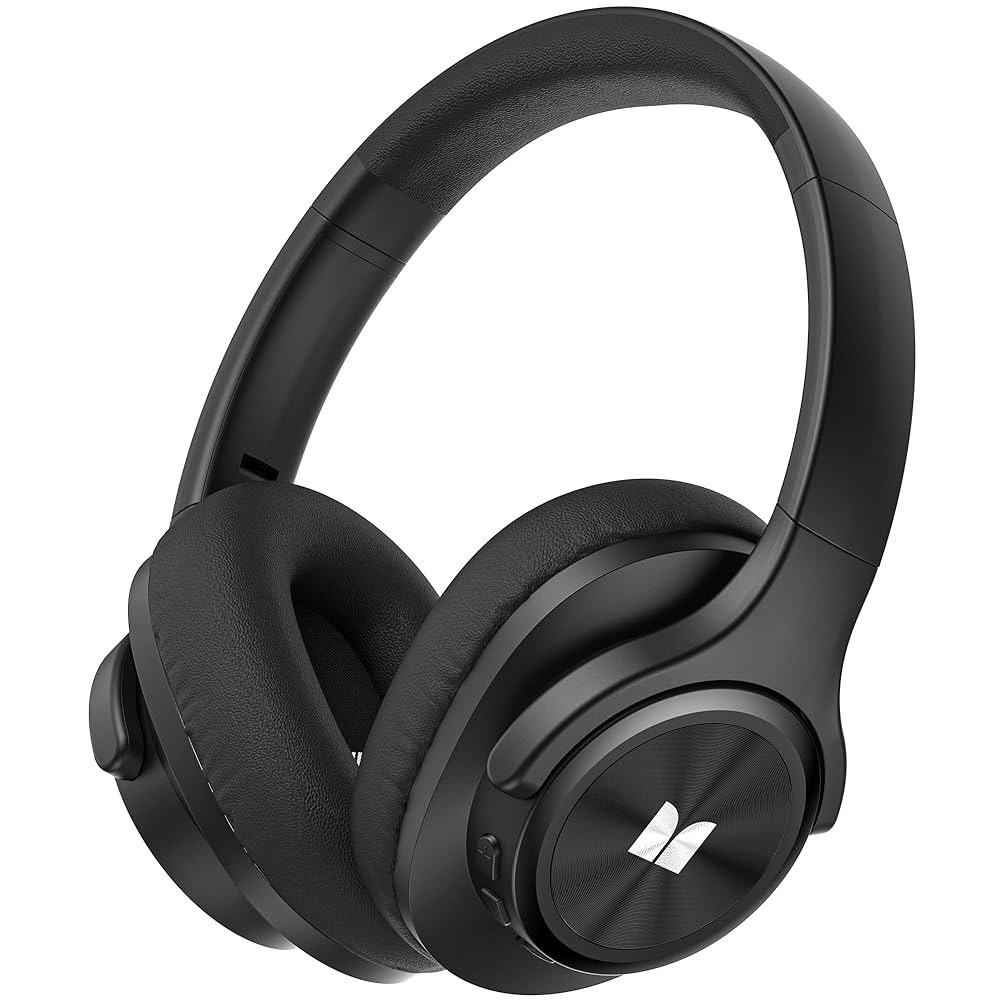 Mission 200 Bluetooth Headphones, Wireless HiFi PC Office with Home Headphones Playtime,Deep Foldabl - 상품 이미지