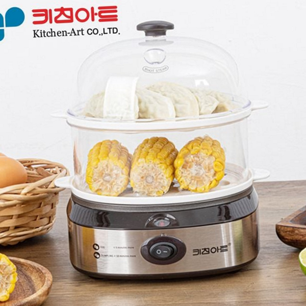 간편 만두 찜기 소형 다단 찜기 가정용 요리 - 상품 이미지