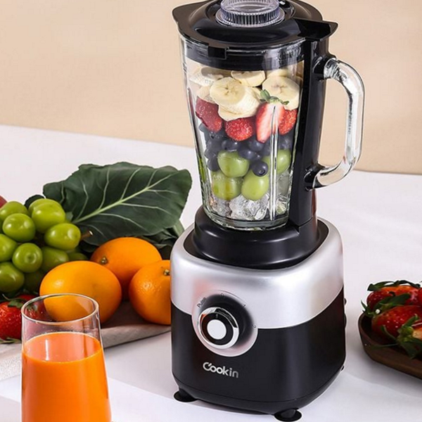 다기능 대용량 믹서 파워 고속 블렌더 스테인리스 가정용 얼음 분쇄