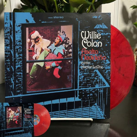UnKnown [해외](수입 LP) Willie Colon Canta Hector Lavoe  Asalto Navideo Bright Red Colored New Vinyl