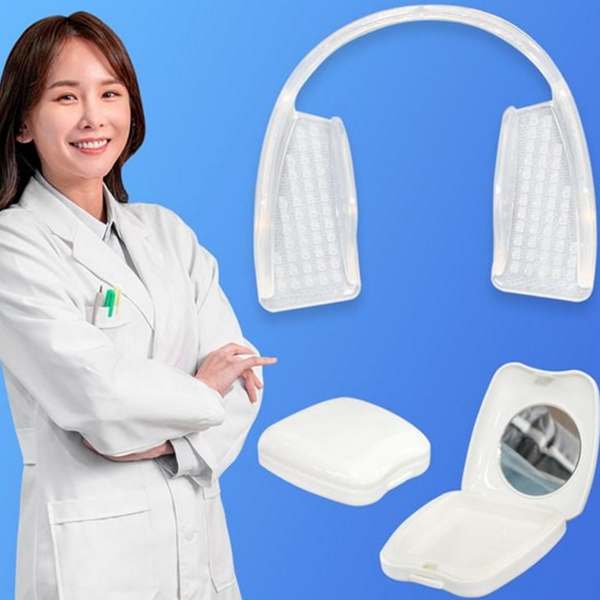 취침용 이 악물기 마우스피스 성인용 수면 치아 마우스피스 투명 - 상품 이미지