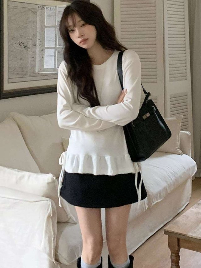 메탈 버클 스퀘어백 [2COLOR] 이미지 7