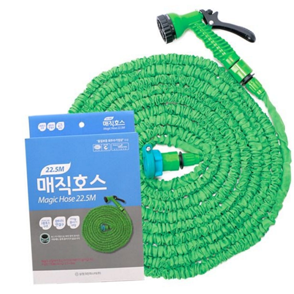 다용도 분사기 호스 고압 원터치 분사기 세차용 물호스 매직 노즐 - 상품 이미지