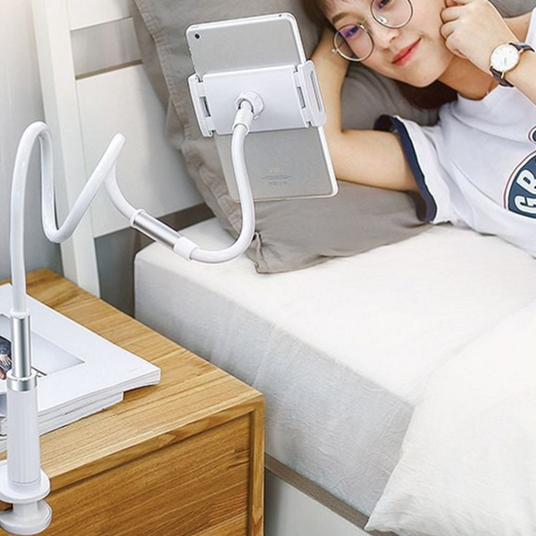 클립형 침대 핸드폰 거치대 태블릿 스마트폰 자바라 거치대 스탠드 고정 - 상세 이미지 2