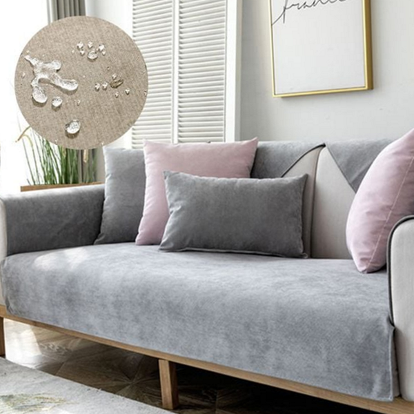 기능성 방수 소파 패드 발수 방수 소파 매트 스크래치방지 4인용