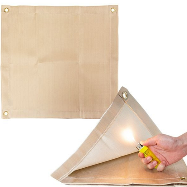 필수품 캠핑 방염 매트 화로대 캠핑 방염포 방지 야외