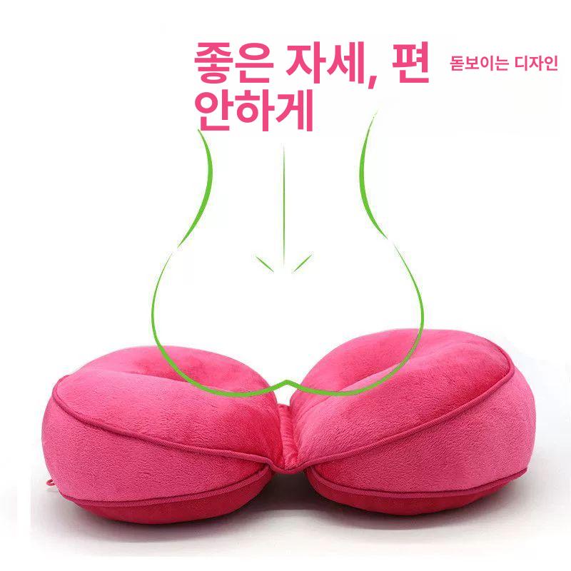 도넛 시트 바른자세 쿠션 메모리폼 치질 공부 꼬리뼈 자세교정 엉덩이 - 상세 이미지 2