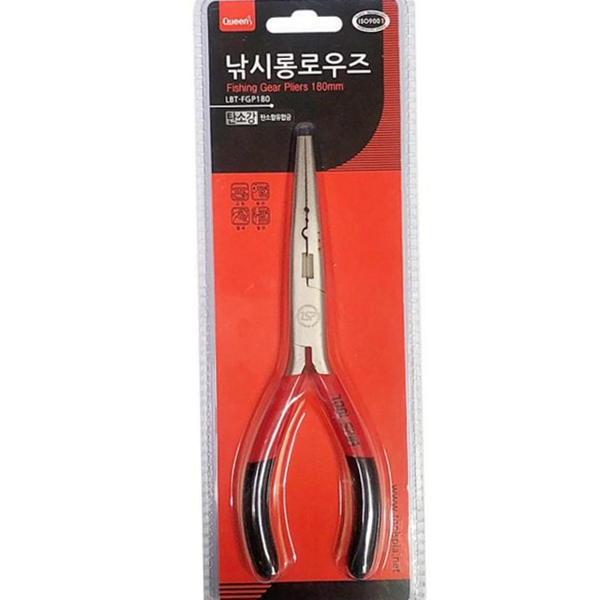 필수 낚시 롱 로우즈 낚시용 낚시 펜치 바늘빼기 니퍼 - 상품 이미지