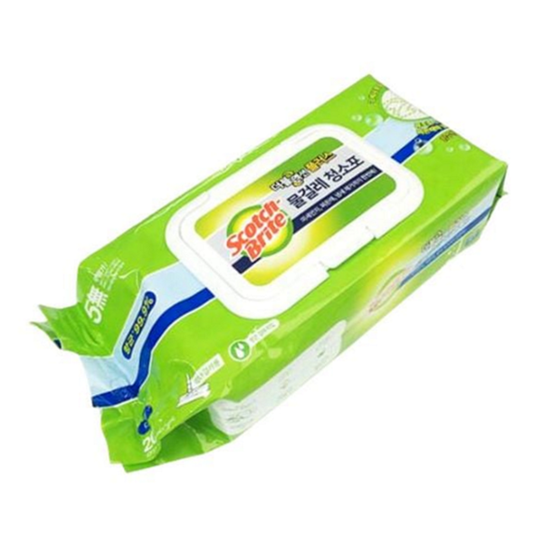 일회용 물걸레 청소포 습식 대형 청소포 규조토 바닥 마루 - 상품 이미지