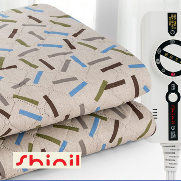 신일 부드러운 전기요 퀸 사이즈 바닥용 더블 침대용 전기장판