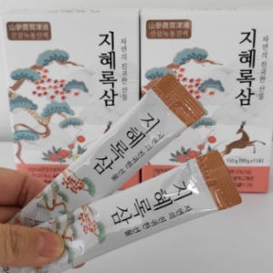 [지혜록삼] 산삼 녹용진액 어린이 수험생 부모님 생녹용 녹용즙 4박스 맛있게 먹은 솔직 후기 - 상품 이미지 3