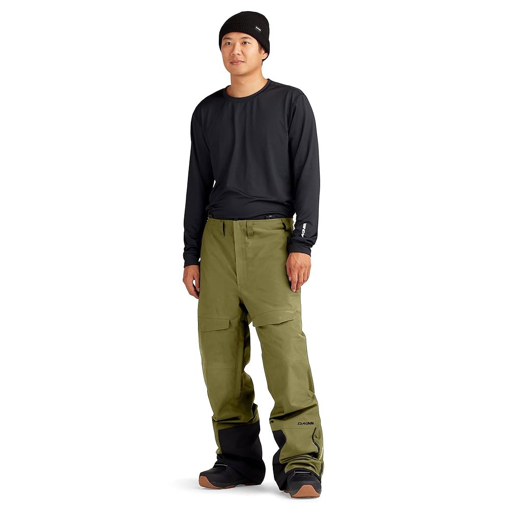 Dakine 남성용 Reach 20k 2l 그린., L 쉘 재활용 팬츠 Recco - 스노우보드 포함, 방수 통기성 어스 Black Small - 상세 이미지 3