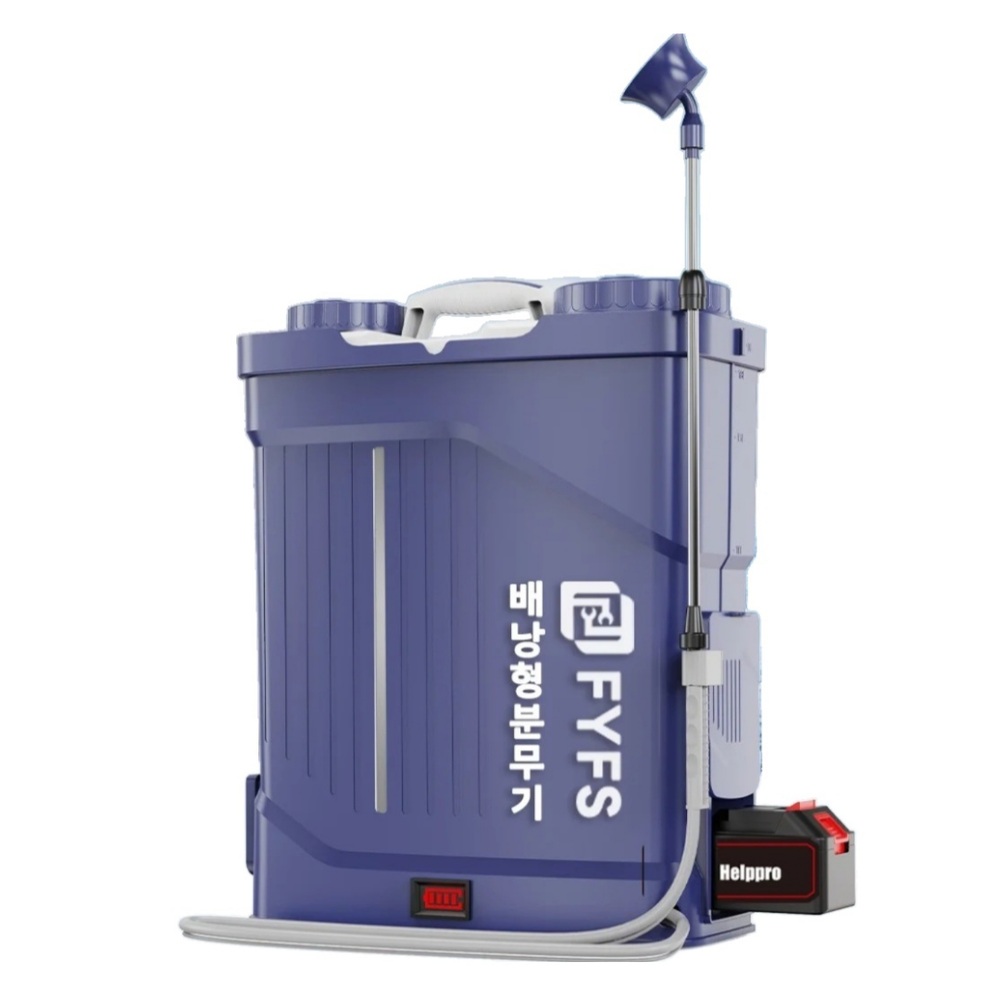 전동 농약분무기 충전식 농업용 배낭형 20L 10셀배터리 2개 1세트 - 상품 이미지