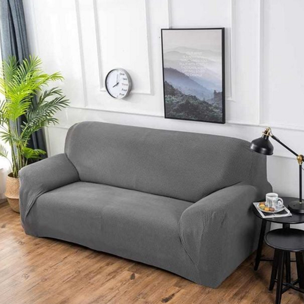 부드러운 소파 커버 스판 쇼파 커버 3인용 극세사 겨울