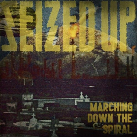 [해외](수입 LP) SEIZED UP Marching Down The Spiral 7 EP PUNK ROCK Hardcore LIMITED GOLD VINYL