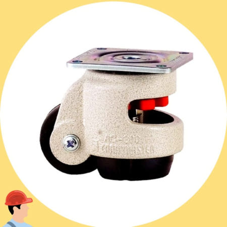 조절용 캐스터 산업용 바퀴 무거운 짐 이동 휠 높이 조절 바퀴 커머스픽201