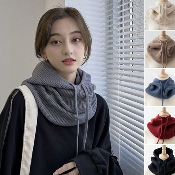 따뜻한 후드 넥 워머 캐주얼 목 워머 방한 겨울 - 상품 이미지