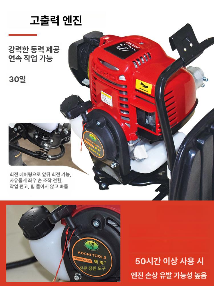 프로펠 4행정 가솔린 양수기 1.5인치 PWPG15 농업용 배수펌프 - 상세 이미지 4
