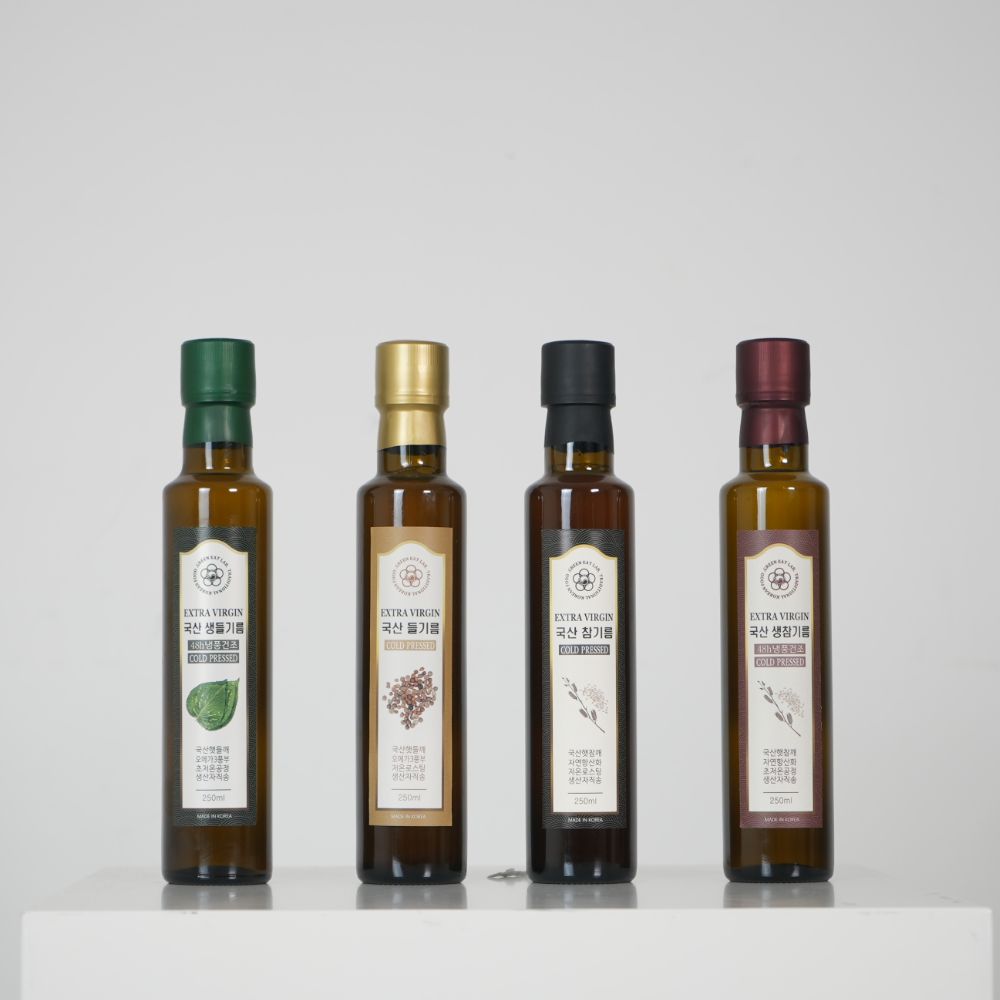 그린잇랩 국산 저온압착 참기름 햇 참깨 저온공정 아기 참기름 120ml - 상세 이미지 4