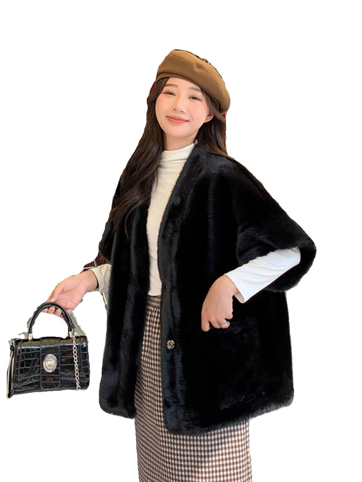 하이퀄리티 에코퍼후드 테디베어 페이크퍼코트 인조퍼 에코퍼자켓 모피 퍼롱코트 퍼코트 겨울코트 - 상세 이미지 5