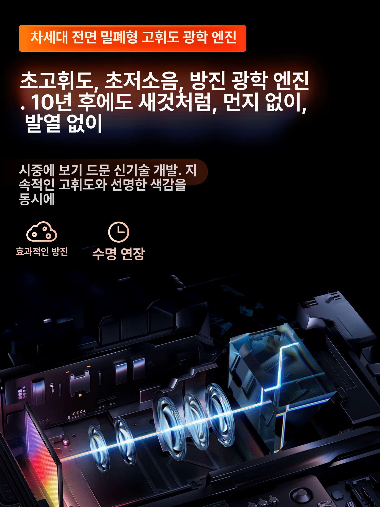 신형 대형 브랜드 초고화질 가정용 사무실 회의실 x10max 표준 외부장비필요 - 상세 이미지 5