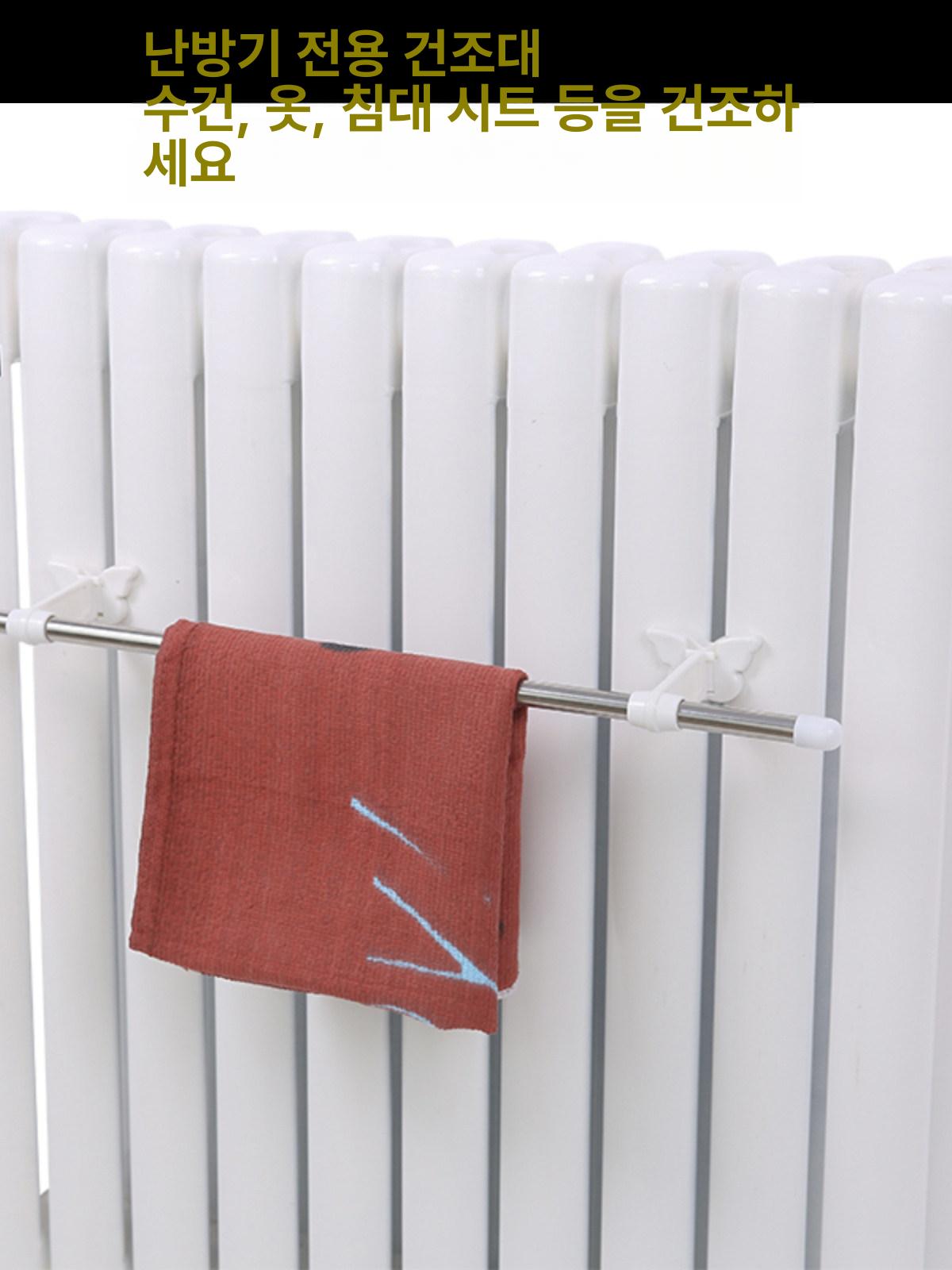 자바라 다리 간이 가판대 다용도 지지대 선반 행사용 단일봉 40cm 후크 4개 포함 - 상세 이미지 2