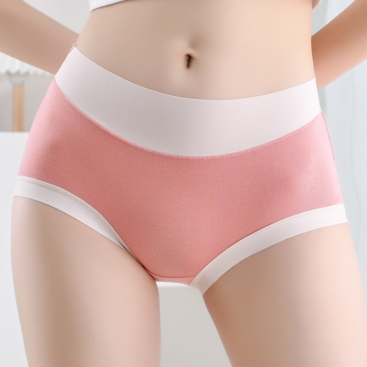 모달 투톤 팬티 개별포장 선물용 여성 요일 팬티 세트 이미지 7
