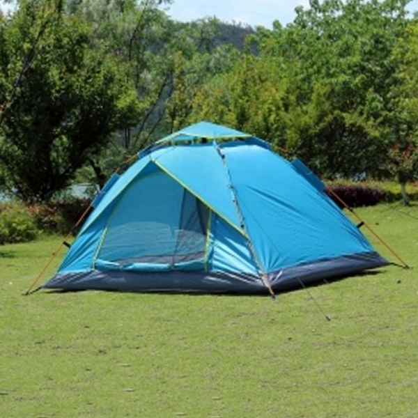 초간편 원터치 캠핑 텐트 자동 오토 캠핑 텐트 야외 방수