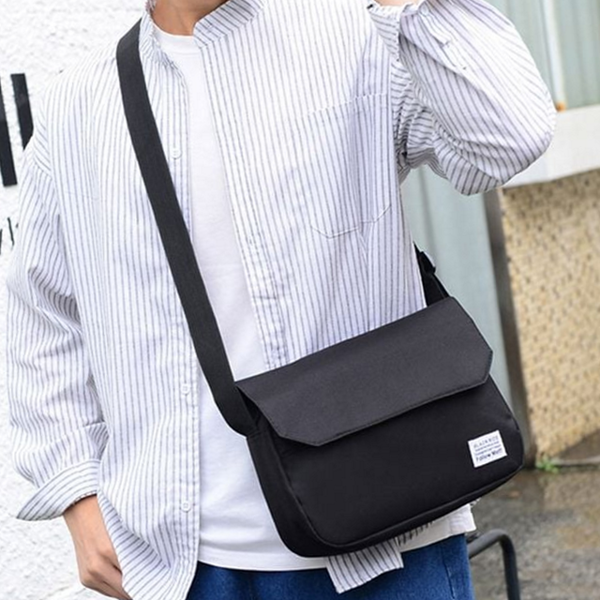 데일리 남성 크로스 백 메신저 남자 크로스 백 대학생 직장인 - 상품 이미지