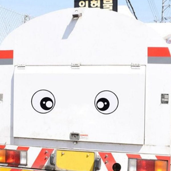 운전반사 차량용 반사 스티커 캐릭터 자동차 안전 스티커 화물차 야간 - 상품 이미지