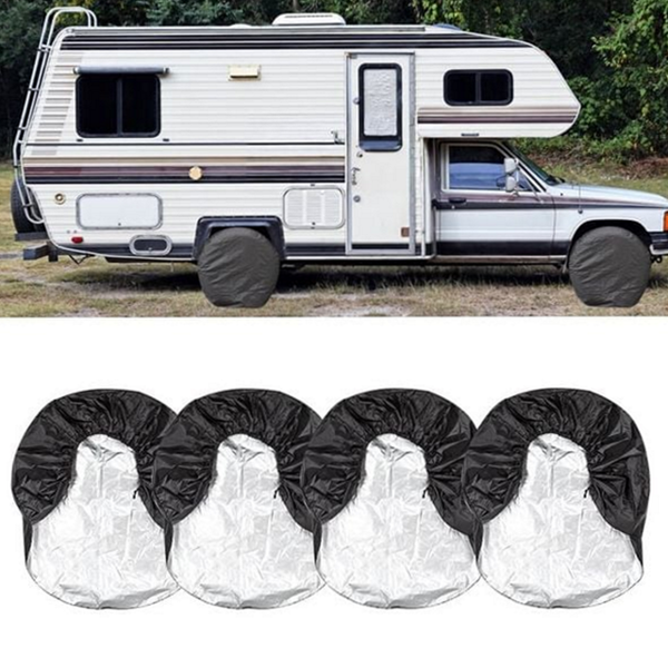 장기 자동차 타이어 커버 캠핑용 차량 타이어 커버 방수 방진