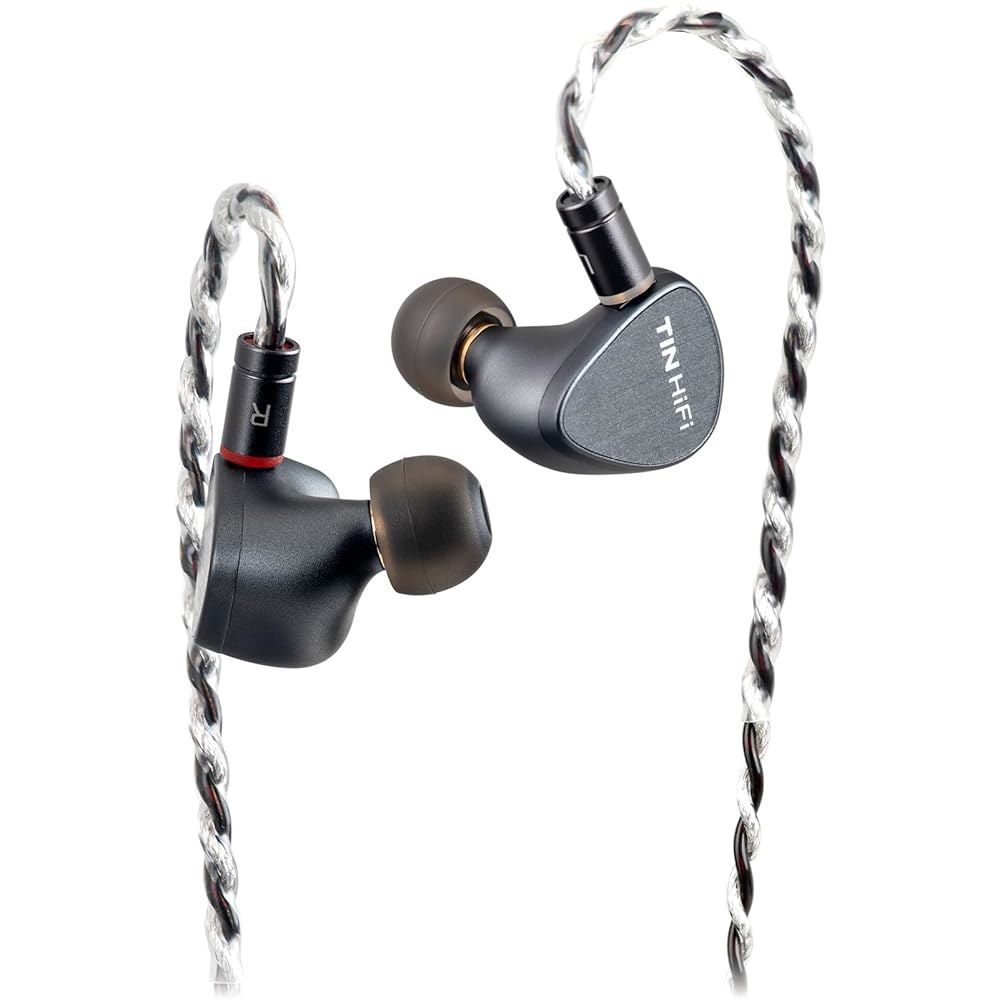 T5S Wired Earphones, Unique 10mm Ideal Driver IEMs HiFi Dynamic for Cable, 0.78mm Diaphragm Topping - 상품 이미지