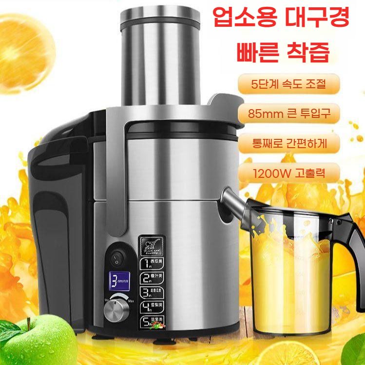착즙기 업소용 원액기 과일 야채 쥬스기 대용량 1200W bying24 - 상세 이미지 2