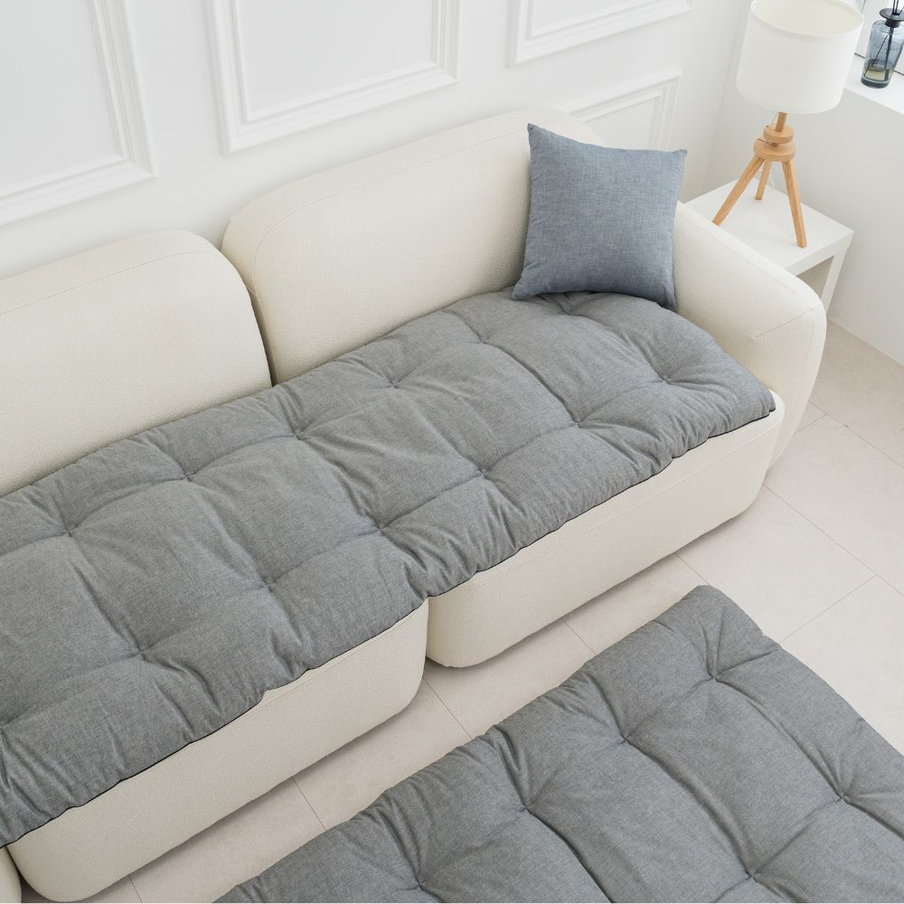 2인용 멜란 모달 토퍼 소파패드