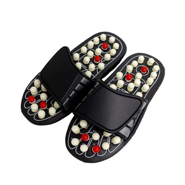 쿠션 지압 슬리퍼