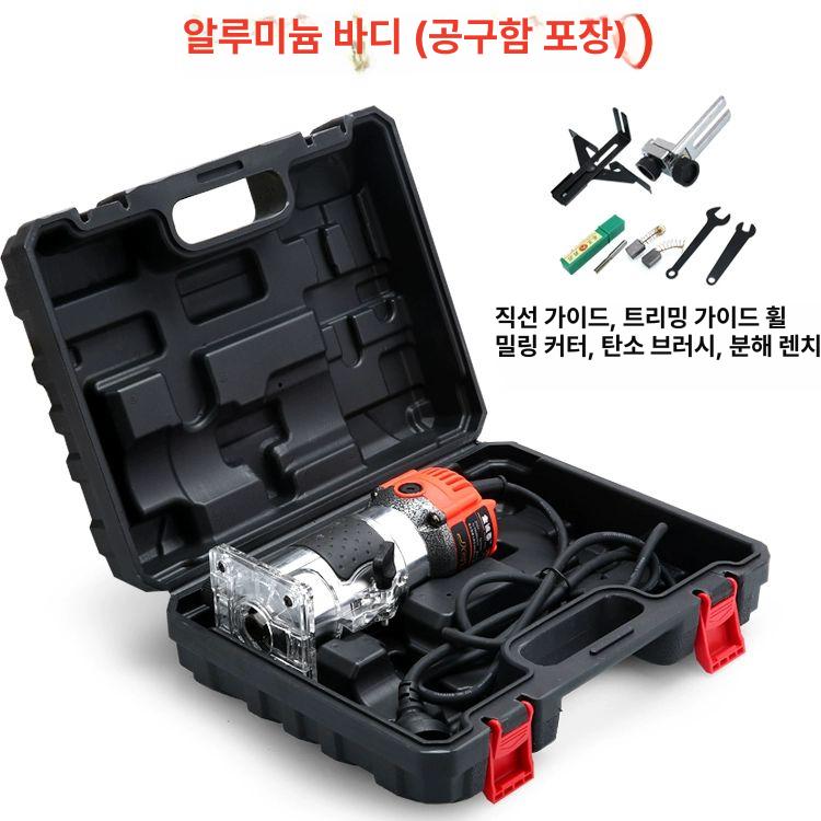 다용도 조각기 목재 조각용 목공 밀링 작업대 절단기 프리미엄 알루미늄 본체 표준 구성 + 15개 - 상세 이미지 4